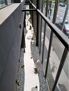 Japanese Garden Window Display –Melbourne CBD – Ploterra - Landscape Design and Construction