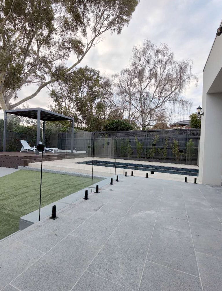 Pool Fence Project – Glen Iris – Ploterra - Landscape Design and Construction